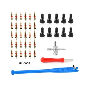 43PCS/SET Valve Stem Installation Remover Repair Tool Puller Car Tire Plug L - Picture 1 of 12
