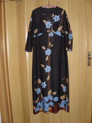 Kleid, Maxikleid original Vintage 70er 80er Jahre - Bild 1 von 4
