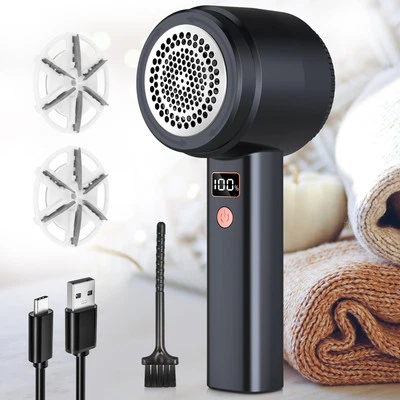 Suéter portátil removedor de pelusa eléctrico recargable de tela 2000 mAh Foto 1 de 4