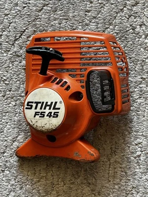 Stihl Recoil Starter CoverFS38 FS45 FS55 KM55 Trimmer OEM Genuine part FREE SHip - Image 1 of 4
