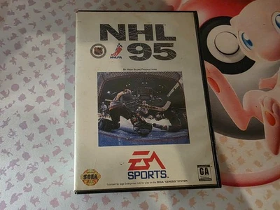 NHL 95 Sega Genesis  In Box No manual - Image 1 of 3