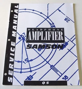 Samson Q5 Headphone Amplifier Service Manual - Picture 1 of 1