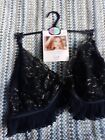 Non Wired Rosie Exclusively For Marks And Spencers Black Silhouette Bralette