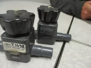 Diaphragm Valve 1/2" Spigot / Butt End George Fischer Model DEP - Picture 1 of 5