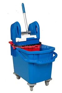000000025L BENNA SCOPA ERGO KENTUCKY CON RUOTE & BENNA DOPPIA PER ACQUA SPORCA - Foto 1 di 1