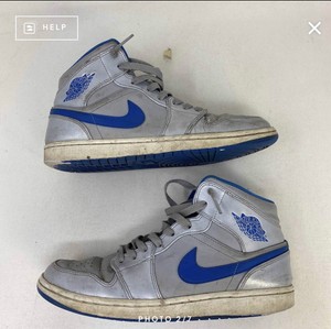 air jordan 1 mid wolf grey sport blue