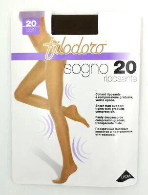 Filodoro Collant donna compressione graduata velato opaco Sogno 20 den 6 paia - Imagem 1 de 4