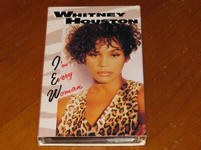 WHITNEY HOUSTON - I'm Every Woman + Who Do You Love Cassette Tape Single! no cd - Imagem 1 de 3