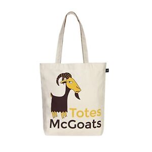 Stylish Canvas Tote Bag For Women & Girls Organic Cotton Totes Mcgoats Print