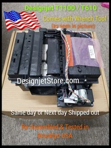 HP DesignJet T1100 T610 Service Station Assembly Q6683-60187 (Repariert Ihre 21:13) - Bild 1 von 3