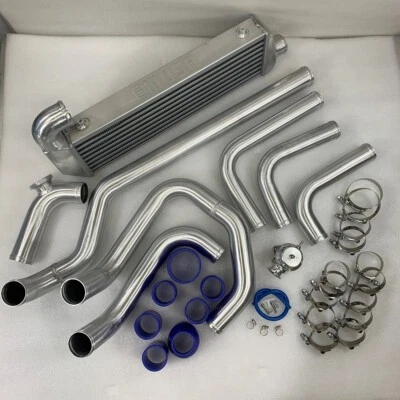 Алюминиевый интеркулер трубопровод набор + интеркулер + BOV для 02-06 Acura RSX DC5 только - Изображение 1 из 4