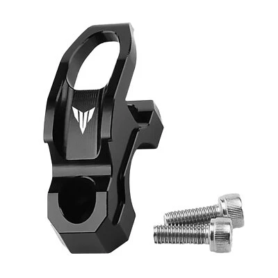 MF7997 Gancio Porta Casco Borsa Yamaha MT10 MT09 MT07 MT03 MT125 Nero CNC - Immagine 1 di 4