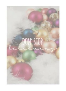 Don't Stop Believing Poster su carta di alta qualita Stampa da appendere moderna - Picture 1 of 27