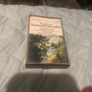 Stanley Hoogland Piano Trios of Beethoven Czerny Ries Cassette - Picture 1 of 3