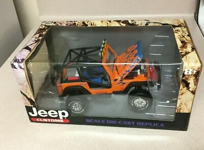 Jeep Wrangler 2004 Custom 4x4 Diecast 1/18 Scale Toy Zone Rare  NEW IN BOX! - Image 1 of 4