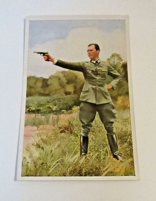 Tarjeta deportiva de tiro con pistola vintage 1932/1933 Sanella tiradores Alemania alemana Foto 1 de 2