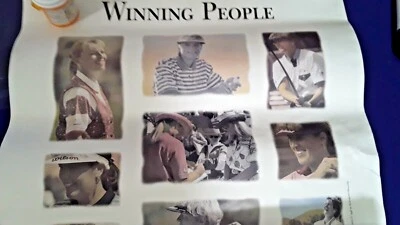 1996 Pôster LPGA com AnnIKA SORENSTAM JAN STEVENSON 20x24 - Imagem 1 de 4