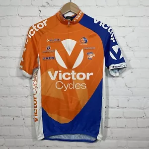 Camiseta deportiva de ciclismo Cannibal Australia para hombre grande naranja 3/4 cremallera bolsillos ligeros - Imagen 1 de 14