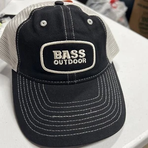 Cappello camionista pesca esterno basso berretto rete regolabile snapback nero taglia unica nuovo - Foto 1 di 4