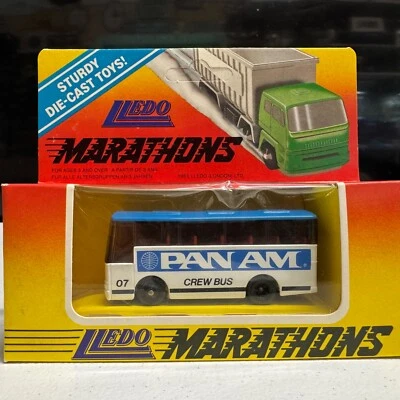 Lledo Marathon's Setra Bus- PAN AM Crew Bus -New in Box - Image 1 of 4