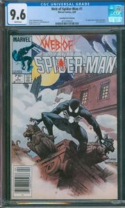 Web of Spider-Man #1 ⭐ 75¢ CANADIAN PRICE VARIANT ⭐ CGC 9.6 1st VULTURIONS 1985 - Picture 1 of 4