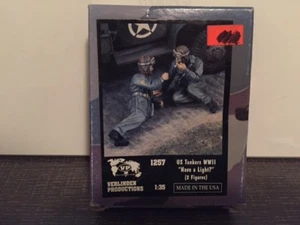 "Verlinden Productions US-Tanker Zweiter Weltkrieg ""Haben Sie ein Licht?" 2 Figuren 1:35 Maßstab #1257 - Bild 1 von 1