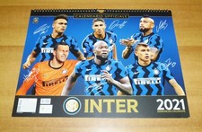 CALENDARIO UFFICIALE INTER - ANNO 2021 - EDIZIONE DA COLLEZIONE - NUOVO