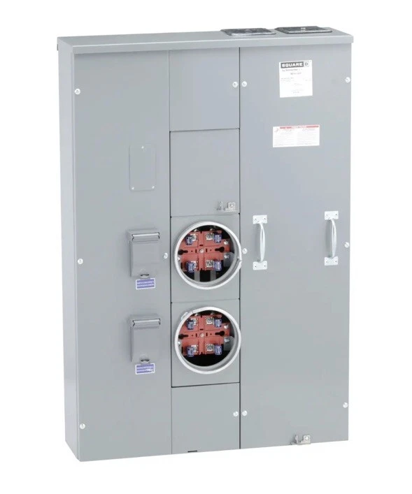 Square D MP42200 400 Amp con 2 velocidades 200A Medidor EUSERC OH/UG como WEP4212 Foto 1 de 3