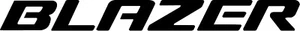 FITS BLAZER CHEVY 40" Windshield WHITE decal sticker TRUCK banner CHEVROLET - Picture 1 of 2