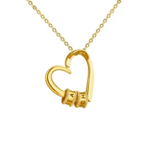 Personalized Heart Name Necklace Custom Family Beads Gift for Mom Her - Picture 1 of 8