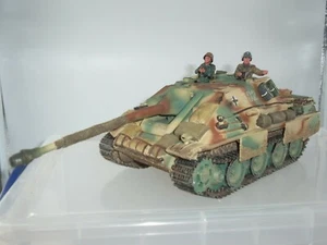 KING AND COUNTRY WS059 GERMAN ARMY JAGDPANTHER MILITARY TANK VEHICLE + CREW - Picture 1 of 4