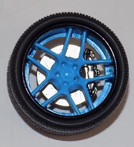 1/18 Liberty Walk Ferrari 458 baby blue black / black caliper wheels L114W - Picture 1 of 2