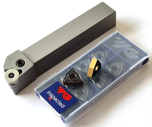 10x WNMG 080404-UG YG3020 + Soporte PWLNR 25x25 M08 para todog.  Acero en P10-P35 - Imagen 1 de 2