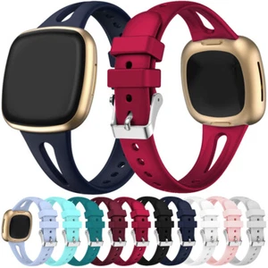 Replacement Silicone Band Strap Wristband For Fitbit Versa 3 4 Sense 2 1 Watch - Picture 1 of 42
