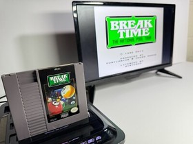 Break Time: The National Pool Tour (Nintendo NES, 1993) Tested, cartridge only