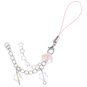 Łańcuszek do telefonu komórkowego Brelok Panna Naszyjnik do telefonu Koraliki Telefon Charm Kawaii - Zdjęcie 1 z 12