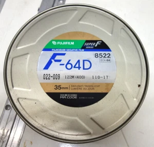 FUJI F-64D Color Negative 35mm Motion Picture Film Daylight 400ft - Picture 1 of 3