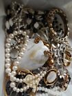 TRAVEL BLING BLING RICH MOP/GOLD JEWELRY LOT WOW 1.04 WEIGHT