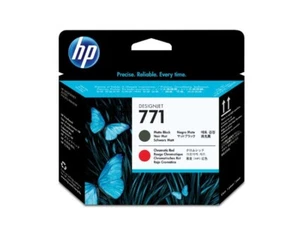 Cartridge:HP 771 Matte Black/Chromatic Red-CE017A For Z6200 Z6600 Z6800(2.2021) - Afbeelding 1 van 1