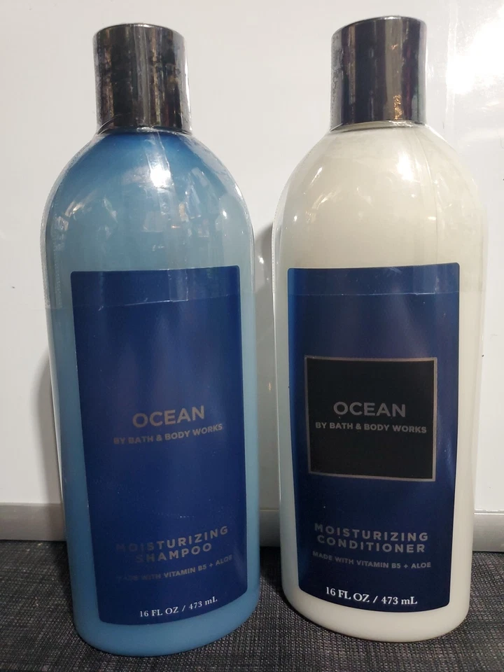 Bath & Body Works Ocean Moisturizing Hair Shampoo & Conditioner Set 16 fl oz - Image 1 of 1