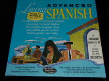 ADVANCED LIVING SPANISH  LIVING LANGUAGE COURSE  NEW 10" Lp VINYL~US Pressing~