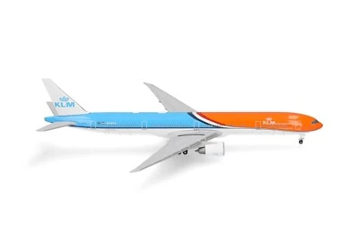 ¡Nuevo! Herpa 537773 KLM Boeing 777-300ER "Orange Pride 2023" PH-BVA 1:500 diecast Foto 1 de 4