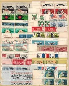 51 5 Cents plate blocks - Foto 1 di 2