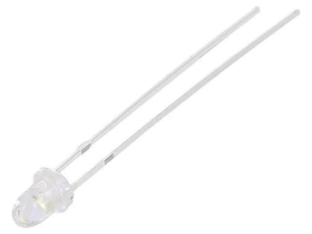 OSW44P3211A LED 3mm bianco freddo 18000-22000mcd 15° anteriore: bombato 8,5-1... - Immagine 1 di 1