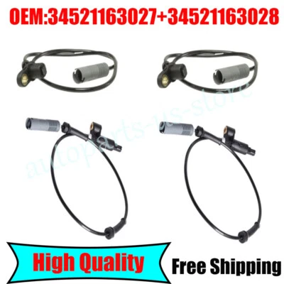 Sensor de velocidad de rueda ABS delantero + trasero para BMW E36 323i 323is 328i 325i Foto 1 de 4