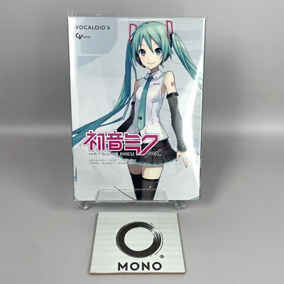 CRYPTON VOCALOID4 Hatsune Miku V4X  incl. ENGLISH PACKAGE DVD Software Japan New - Image 1 of 4