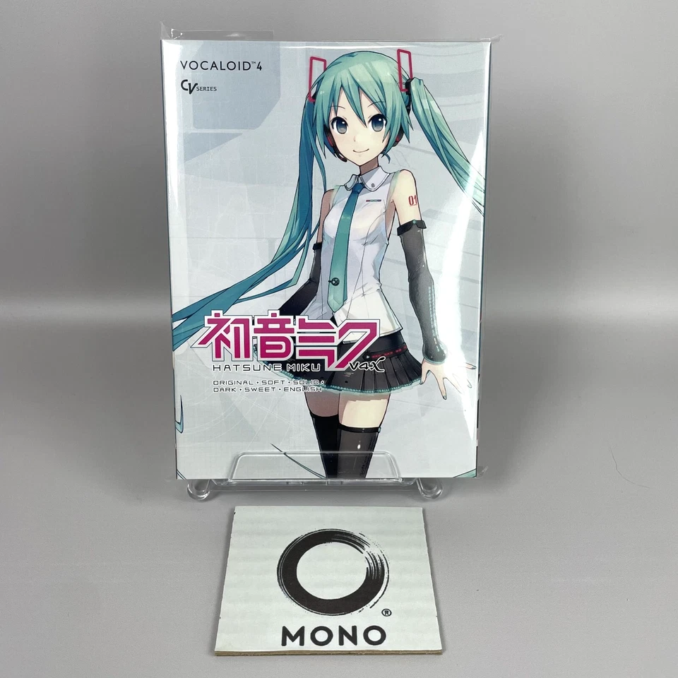 CRYPTON VOCALOID4 Hatsune Miku V4X  incl. ENGLISH PACKAGE DVD Software Japan New - Image 1 of 4