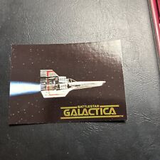 11b Battlestar Galactica 1996 Dart #36 The Viper spaceship