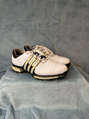 Adidas Tour 360 Men’s 7.5 Golf Shoes White - Image 1 of 4