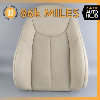 07-08 Mercedes R230 SL550 Almofada de Assento Superior Lado Esquerdo Bege Fabricante de Equipamento Original 86k - Imagem 1 de 4
